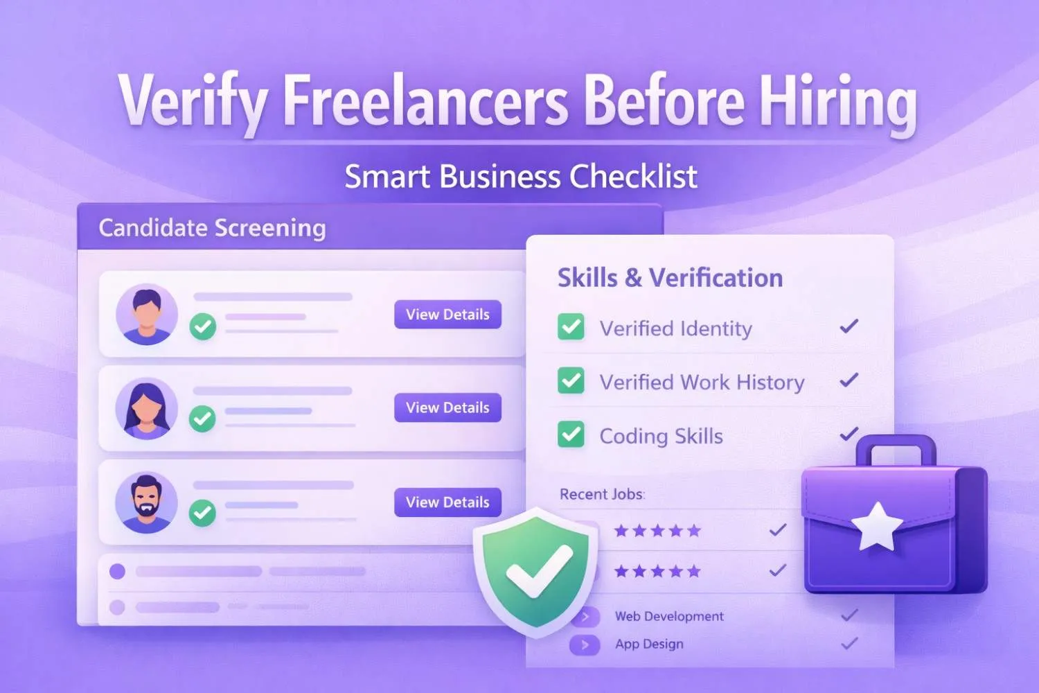 Verify Freelancers Before Hiring